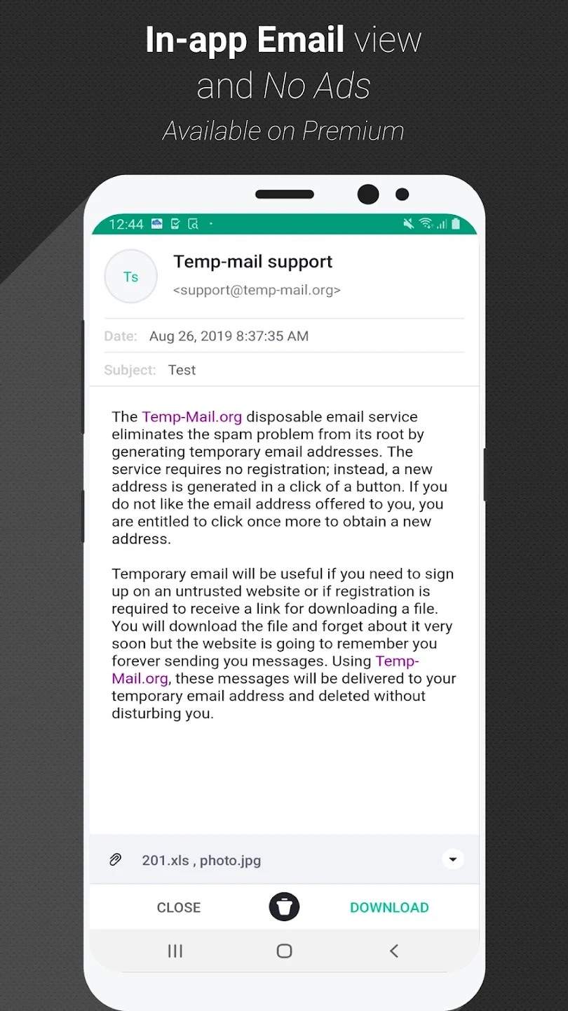 Temp Mail Apps