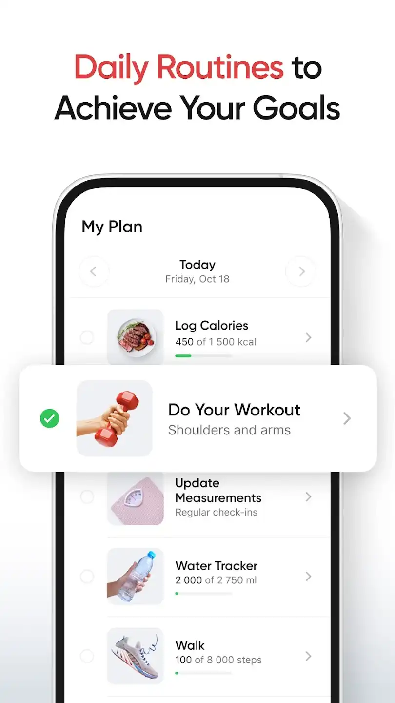 Features of BetterMe Health Coaching Mod APK