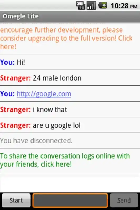 Features of Omegle APK
