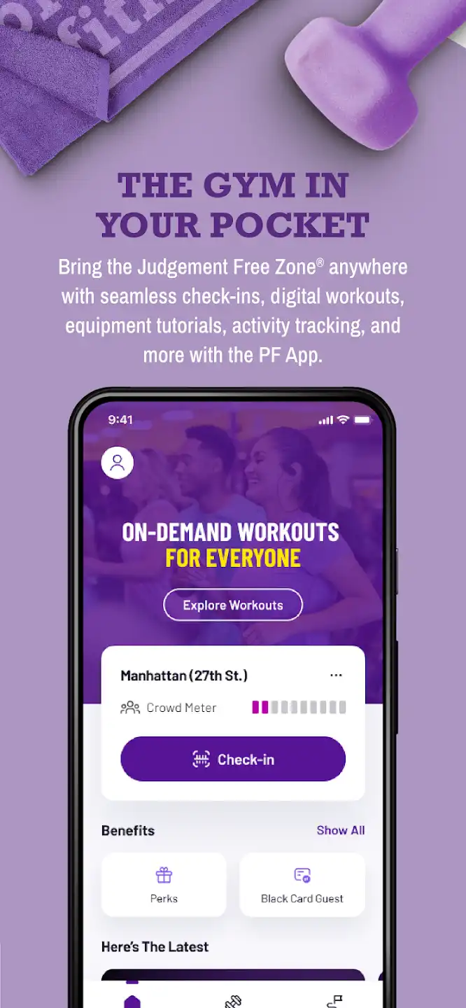 Planet Fitness Workouts Mod APK