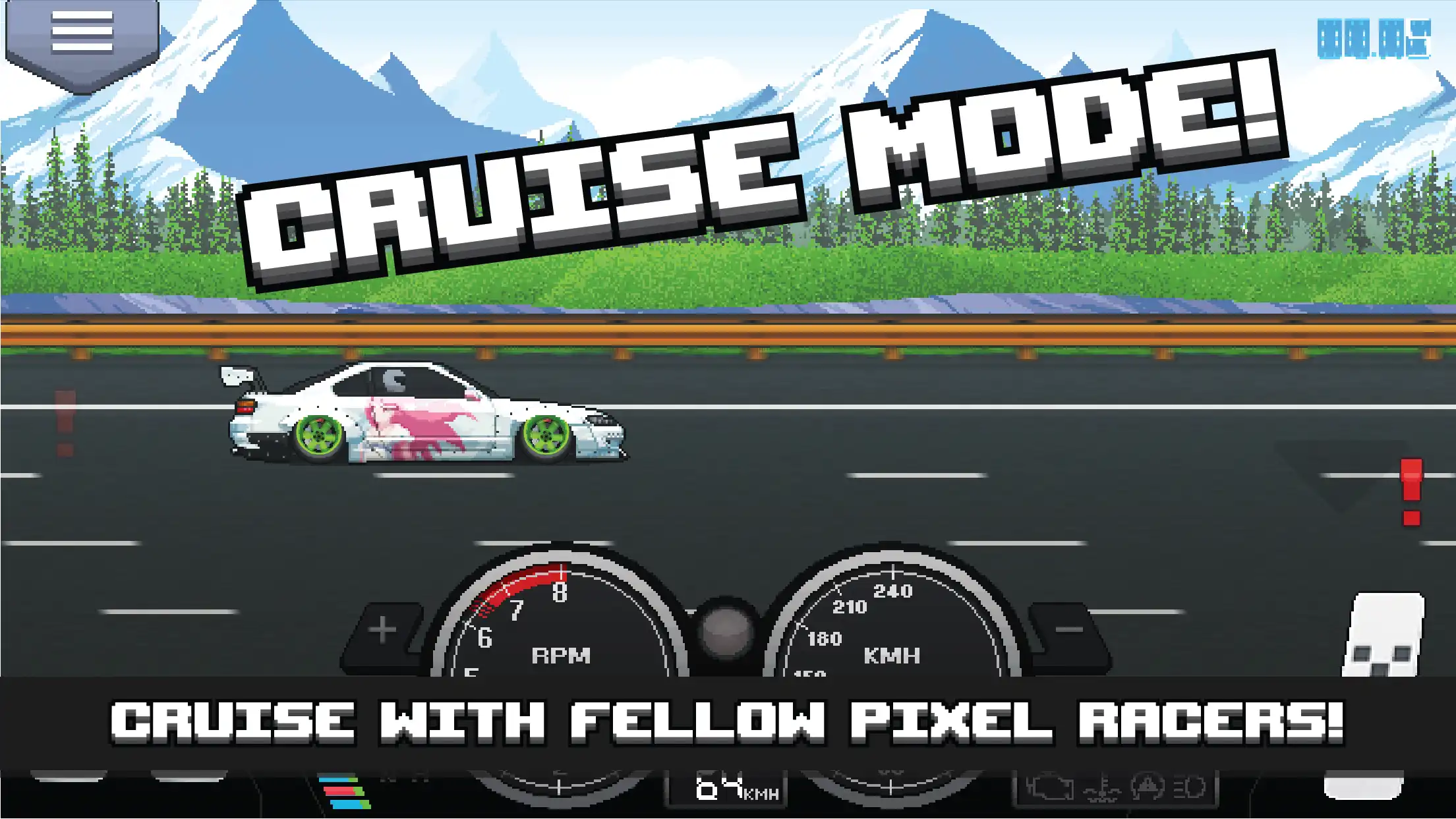 Pixel Car Racer MOD APK 2023