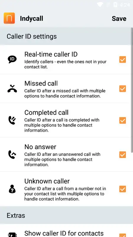 Features of IndyCall APK