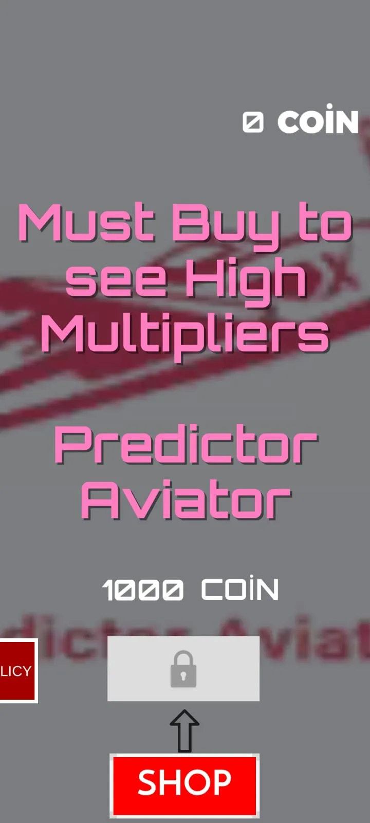 Features of Predictor Aviator APK