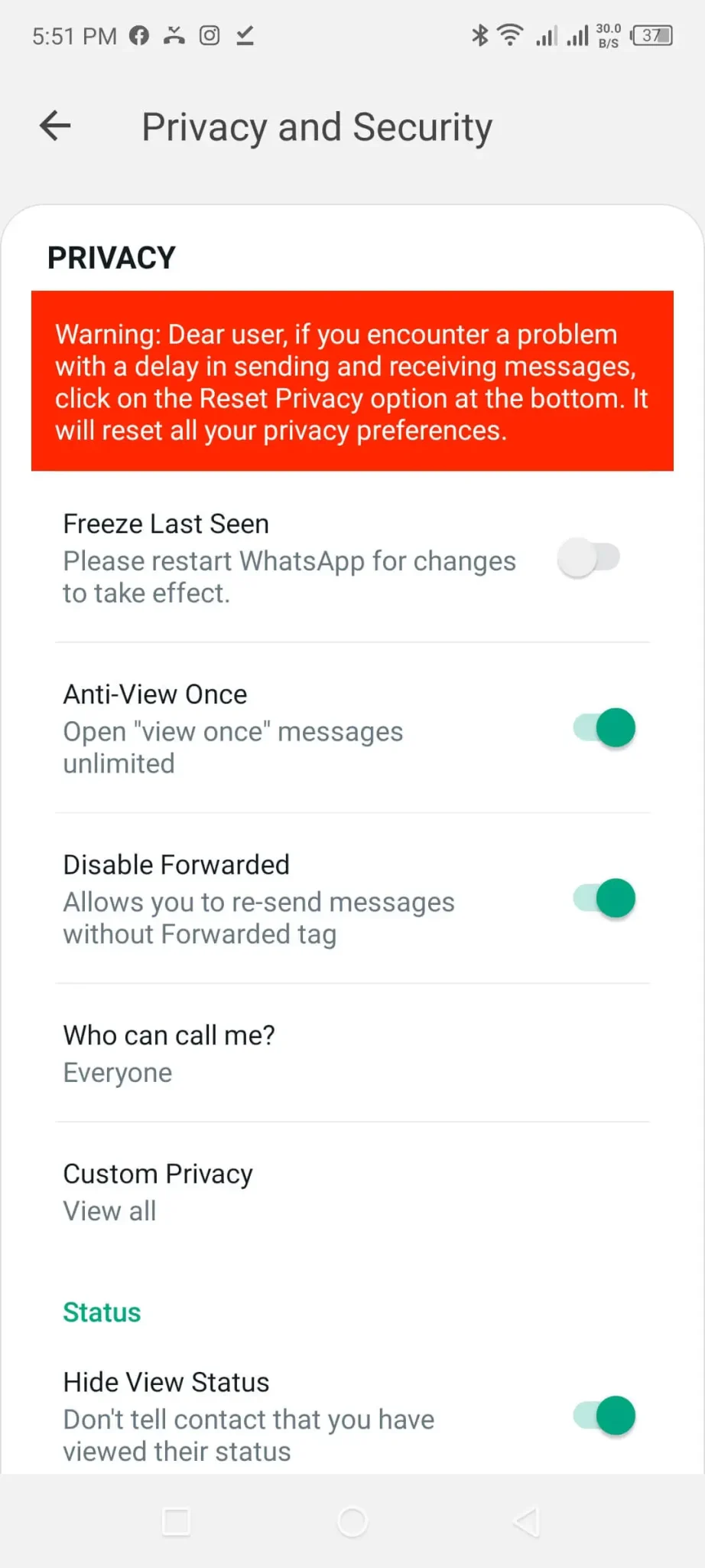 Features of AG WhatsApp APK