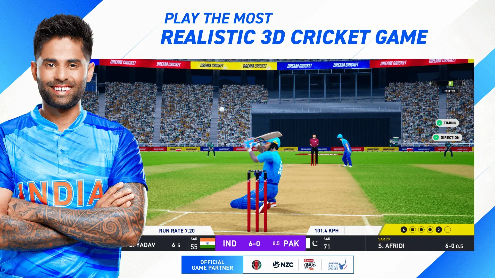 Features of Dream Cricket 2024 APK