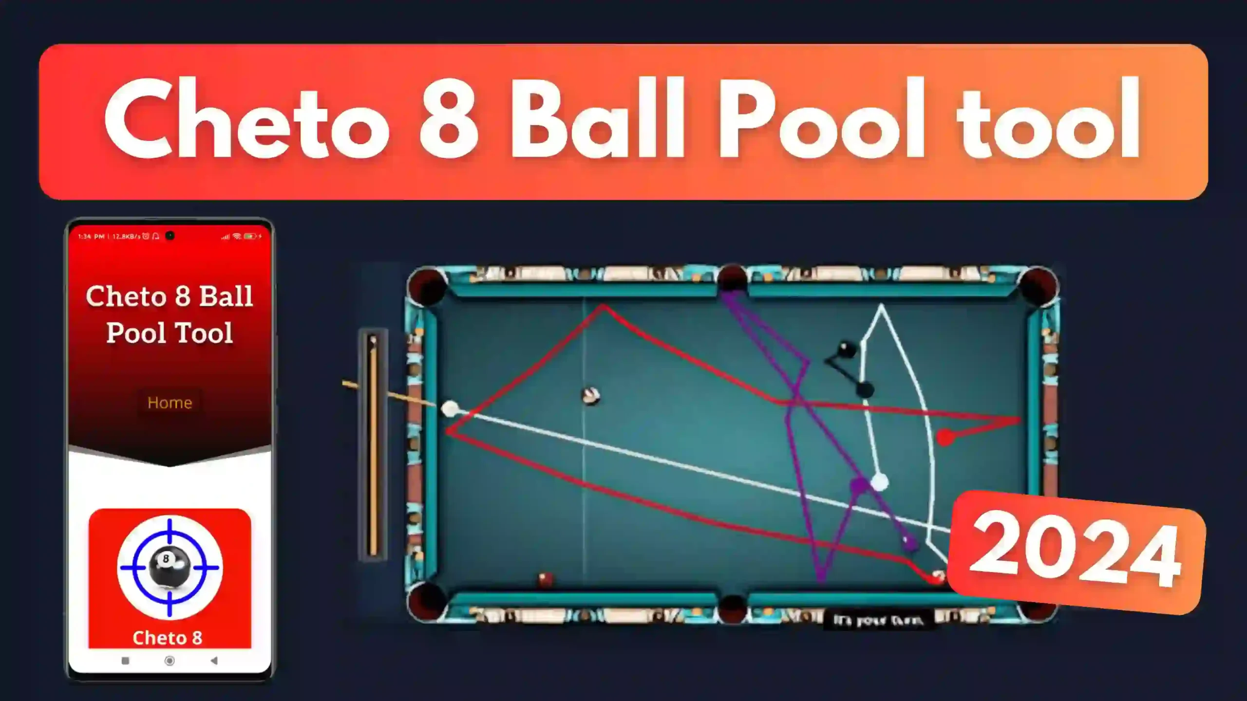 Cheto 8 Ball Pool Aim Master