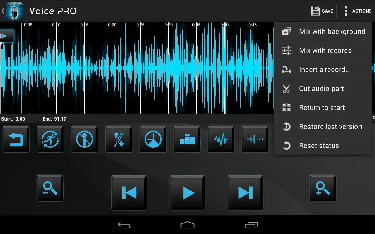 Voice PRO HQ Audio Editor Mod Apk