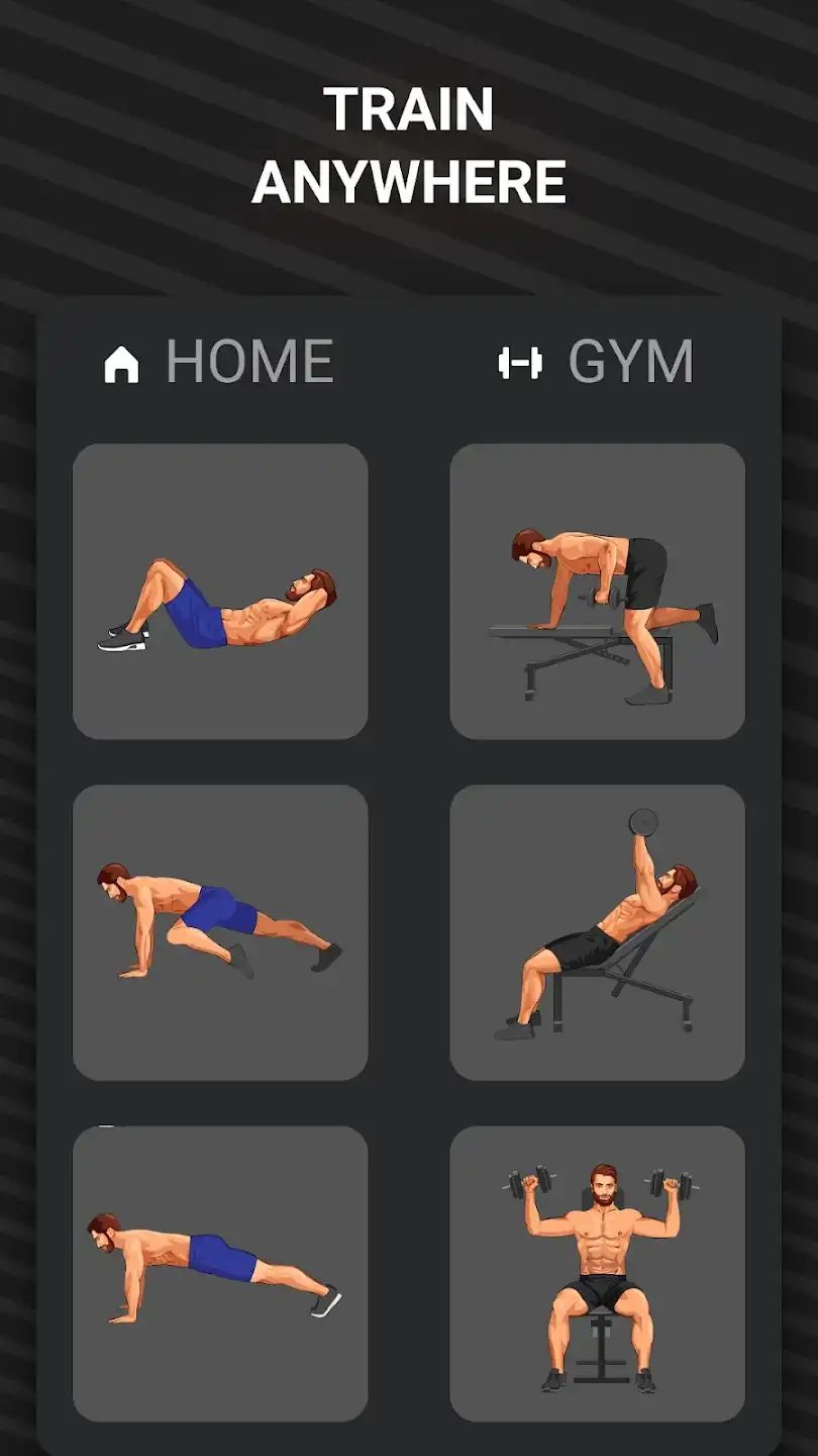 Features of Muscle Booster Workout Planner Mod Apk