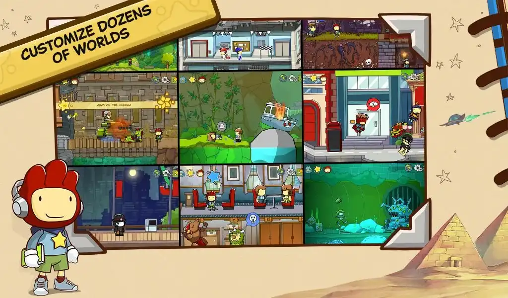 Features of Scribblenauts Unlimited Mod Apk