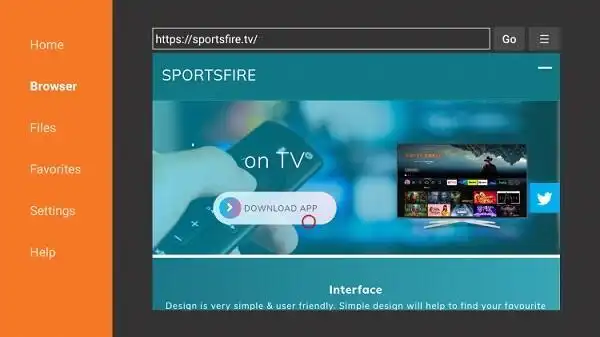 Features of Sportsfire APK