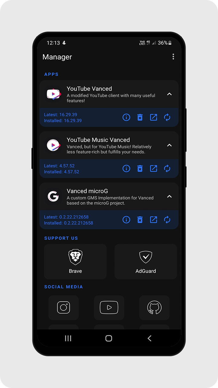 Vanced Manager APK Download