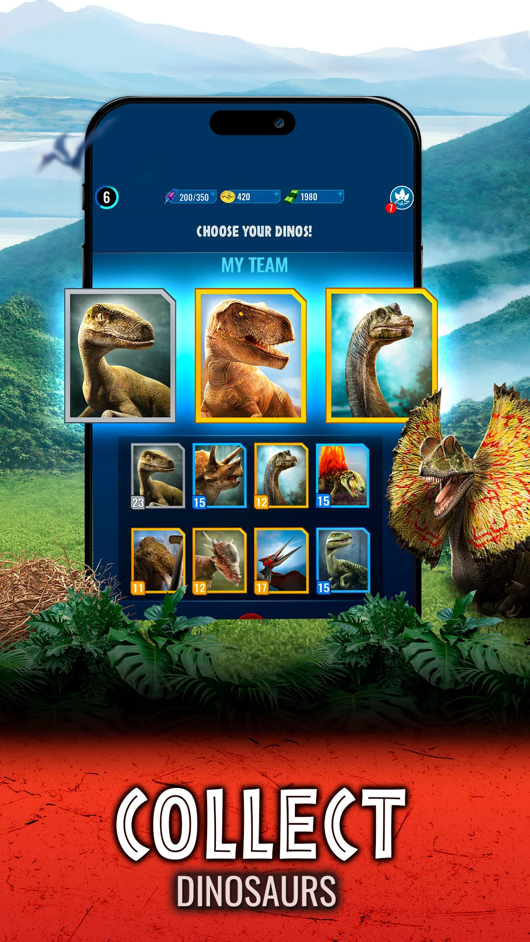 Jurassic World Alive Mod APK Free