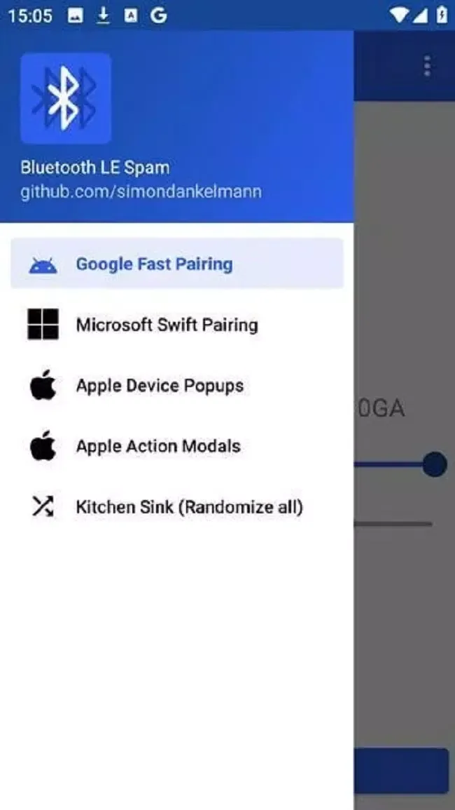 Bluetooth LE Scanner
