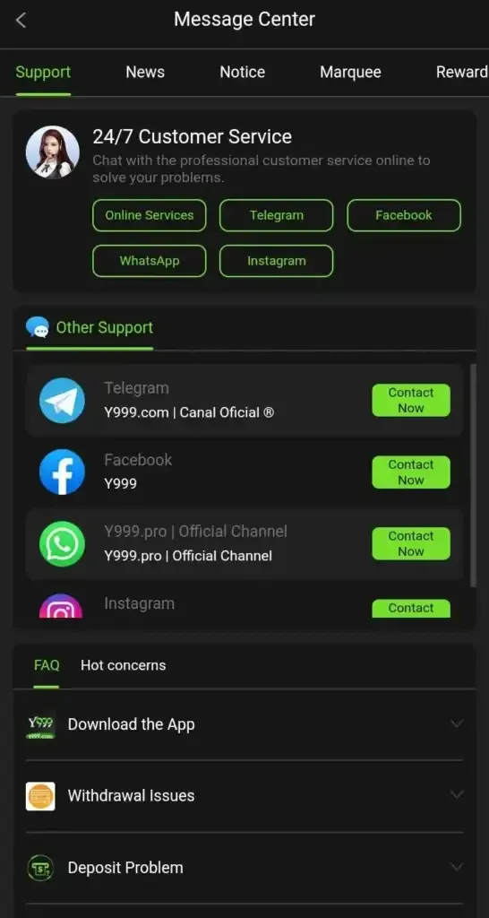 Y999 Game APK
