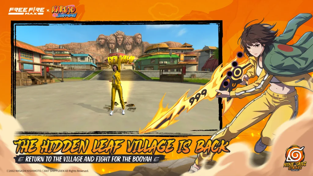 Free Fire MAX x NARUTO Mod APK Latest Version