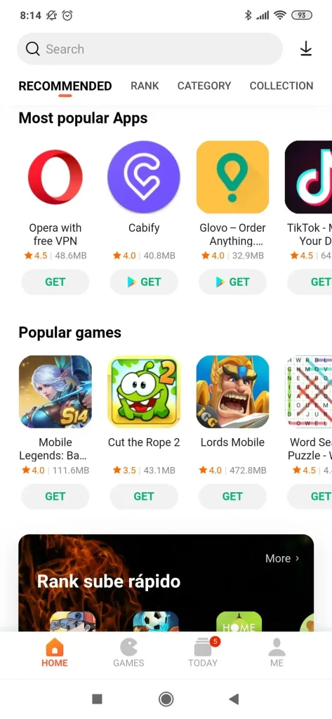 Get Apps APK For Android