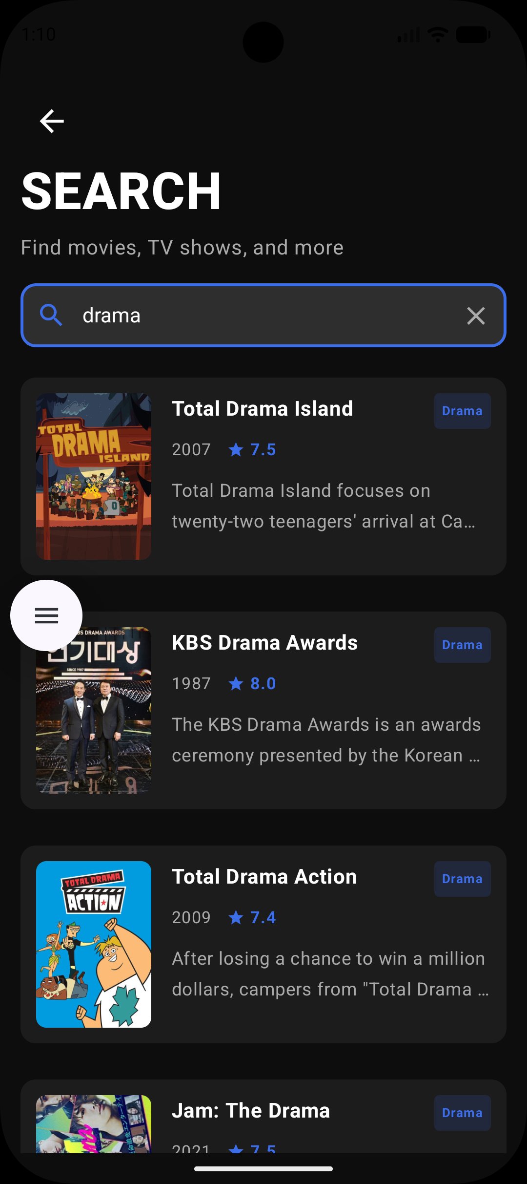 One Touch TV App