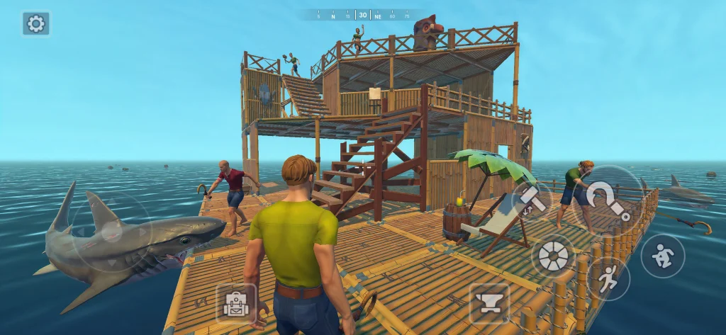Raft survival sandbox game