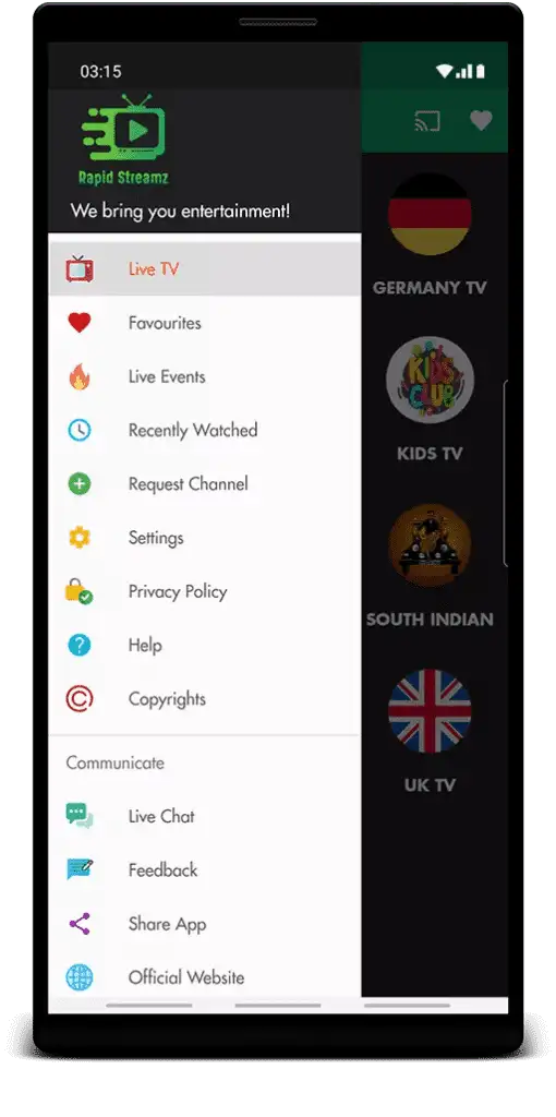 Rapid Streamz APK