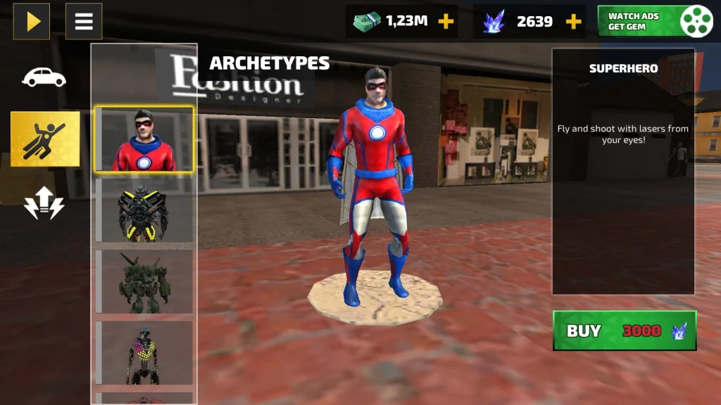 Rope Hero Vice Town Mod APK For PC