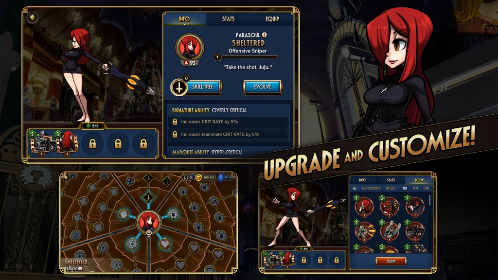 Skullgirls mod apk 8.10 2