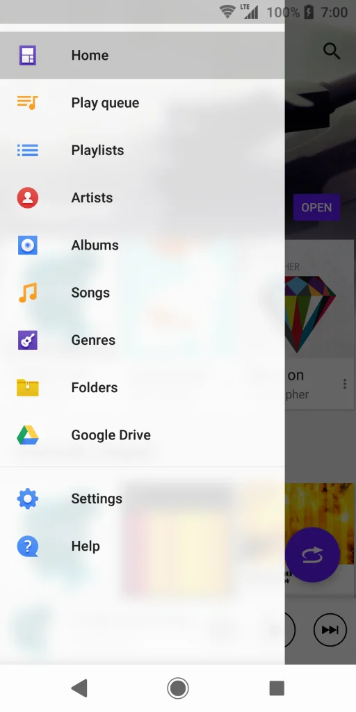 Sony Music player APK for Android 14