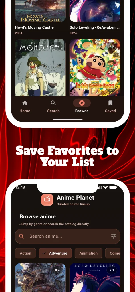 Anime Planet App