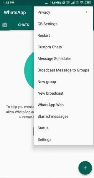 GBWhatsApp New Version App