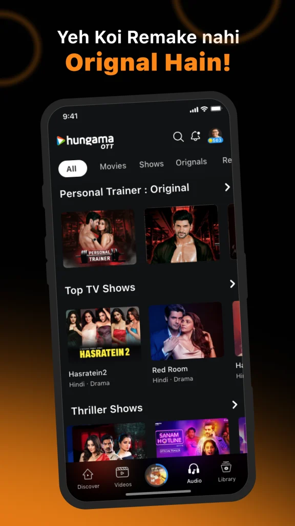 Hungama OTT latest version