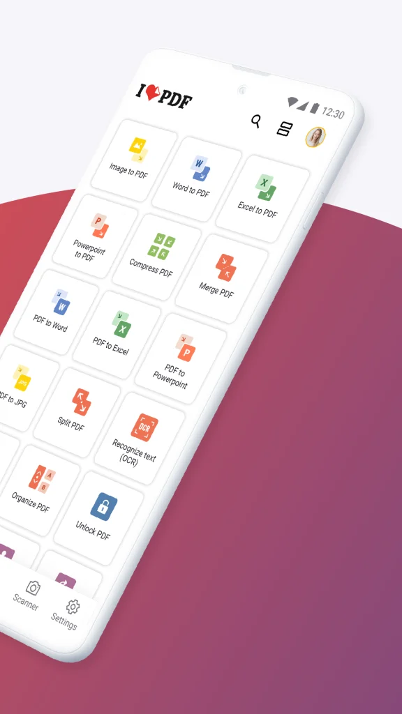 I love PDF image to PDF