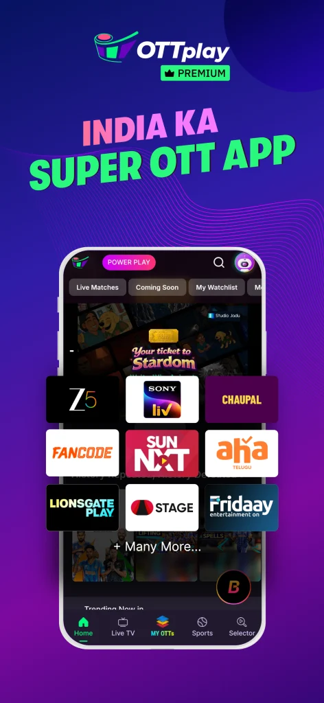 OTT Play download apk for Android TV